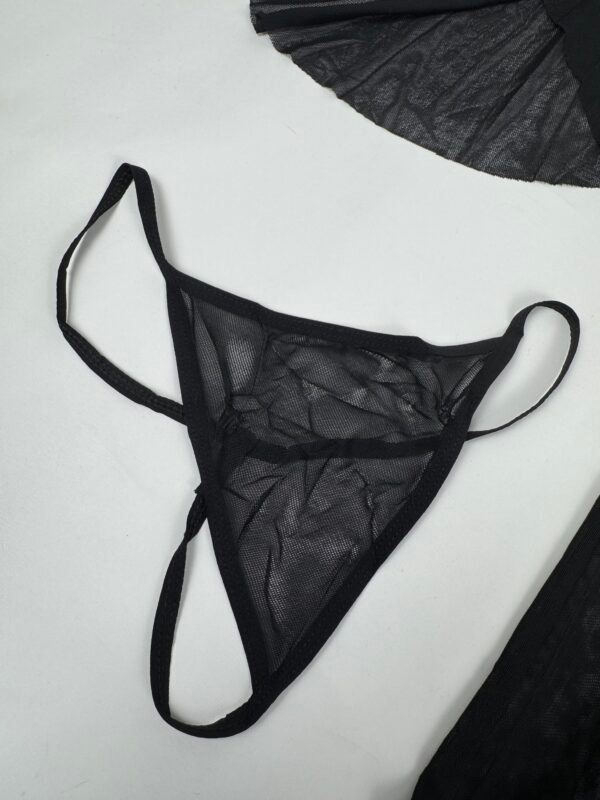 Black 3-Piece Nightwear Set