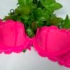 Hot Pink Bloom Bra