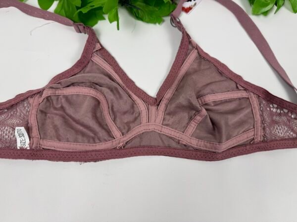Mauve Net Bralette