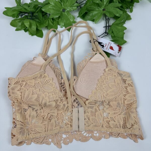 IMG_6063 Beige Lace Bralette Top