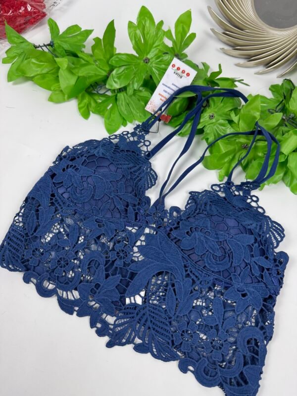 IMG_6090 Blue Lace Bralette Top