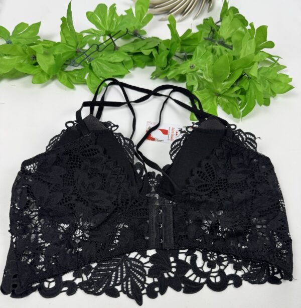 IMG_6094 Black Lace Bralette Top