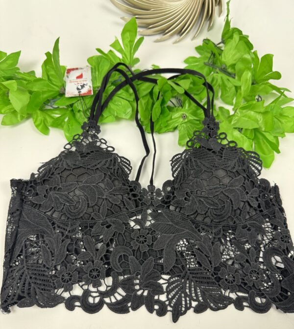 IMG_6096 Black Lace Bralette Top