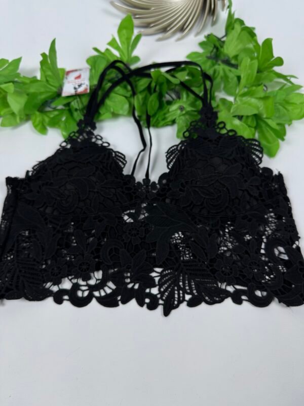 IMG_6099 Black Lace Bralette Top
