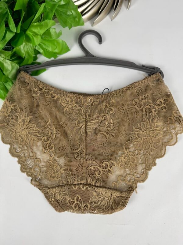 Golden Elegance Lace Panty