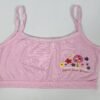 Pink Cotton Crop Top Bra