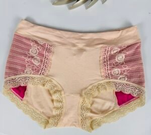 Peach Elegance Lace Panty